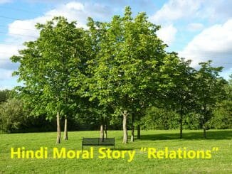 Hindi Moral Stroy Relation